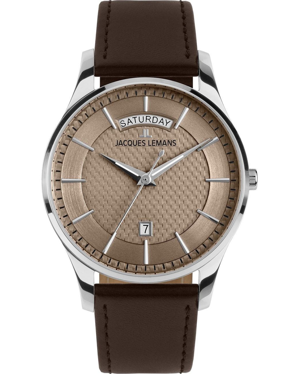 Jacques Lemans Analoguhr in Gray für Herren