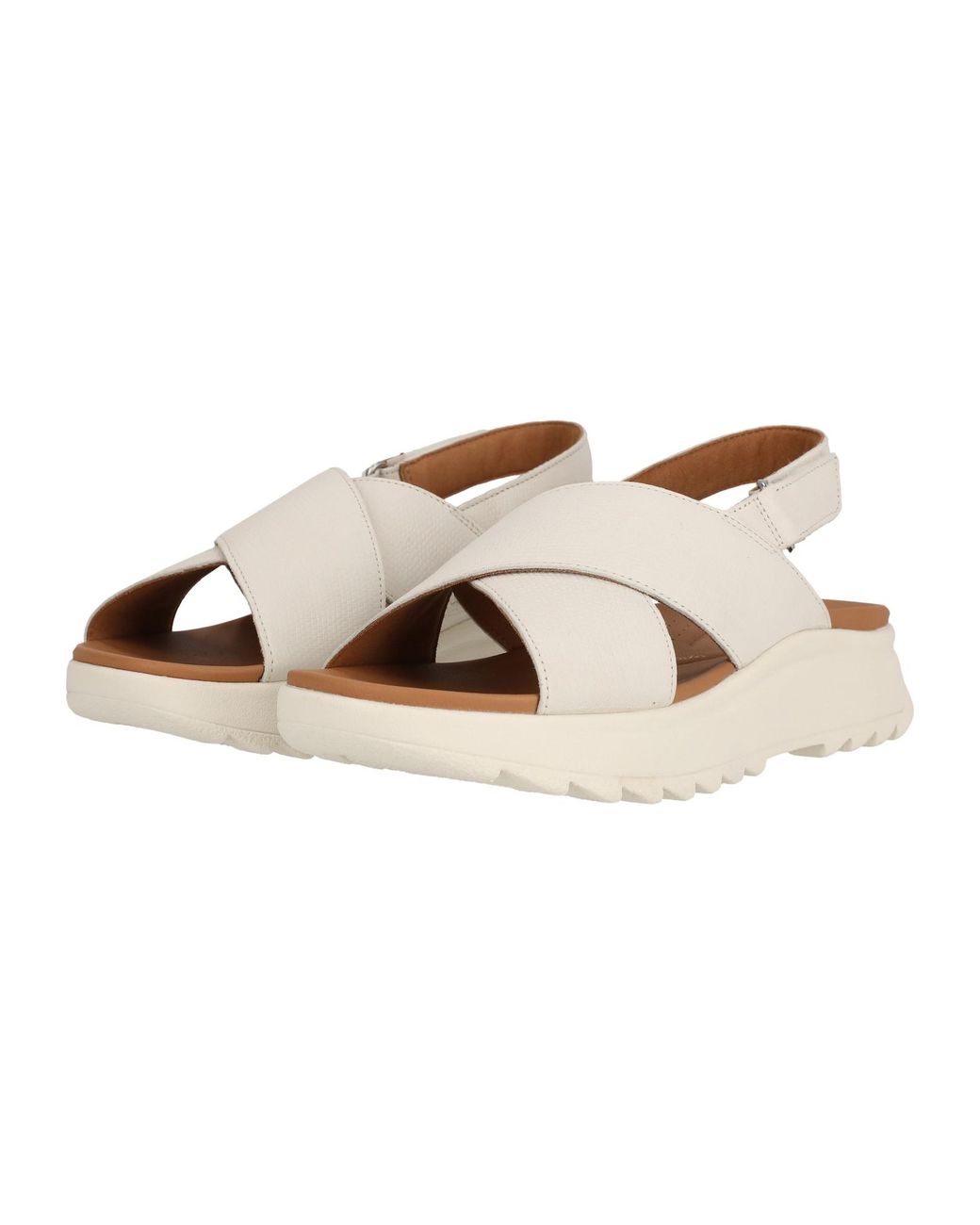 Clarks White Sandale Dashlite
