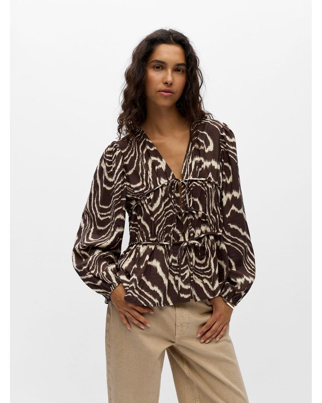 Object Brown Bluse