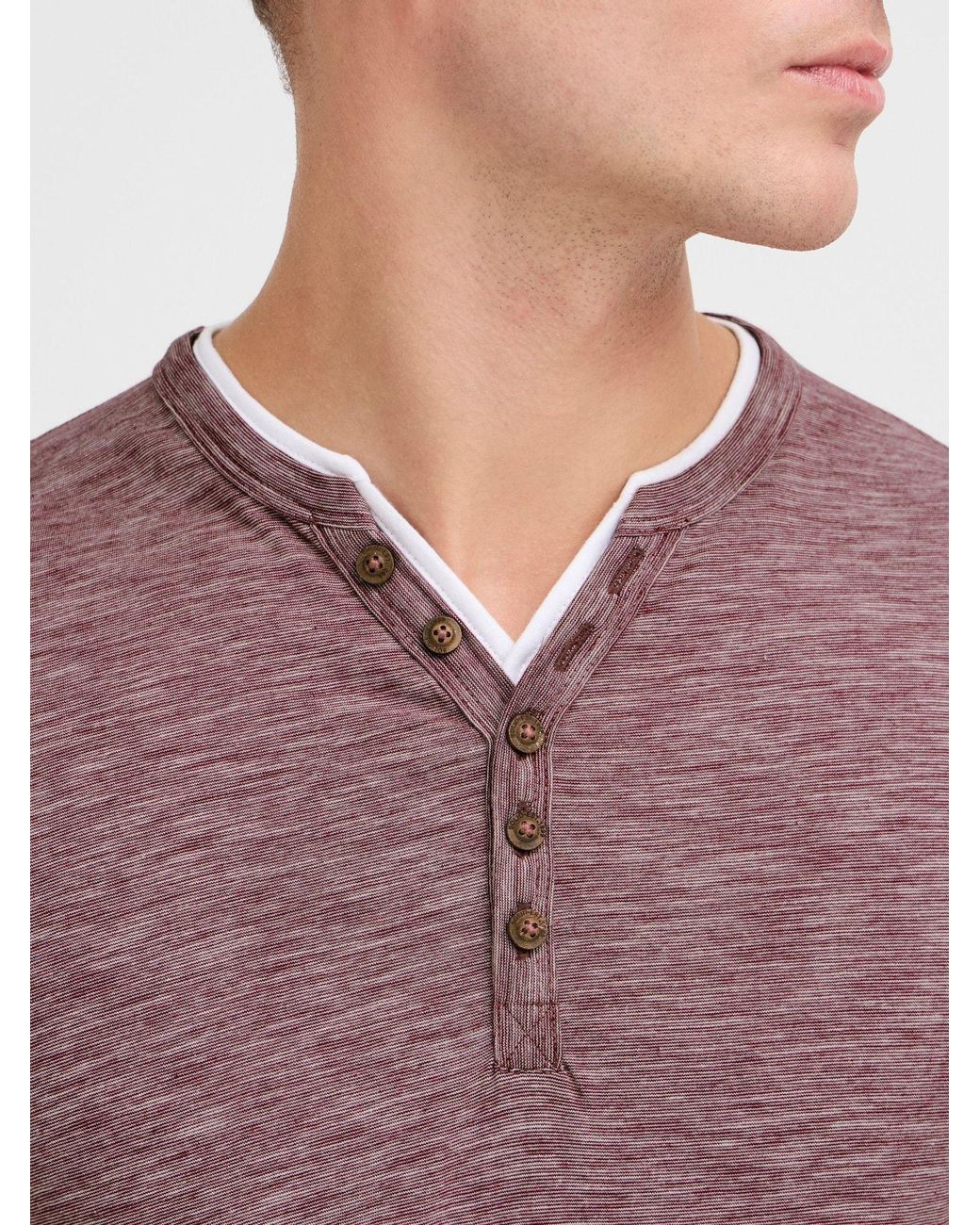 Solid Shirt Belagos in Red für Herren