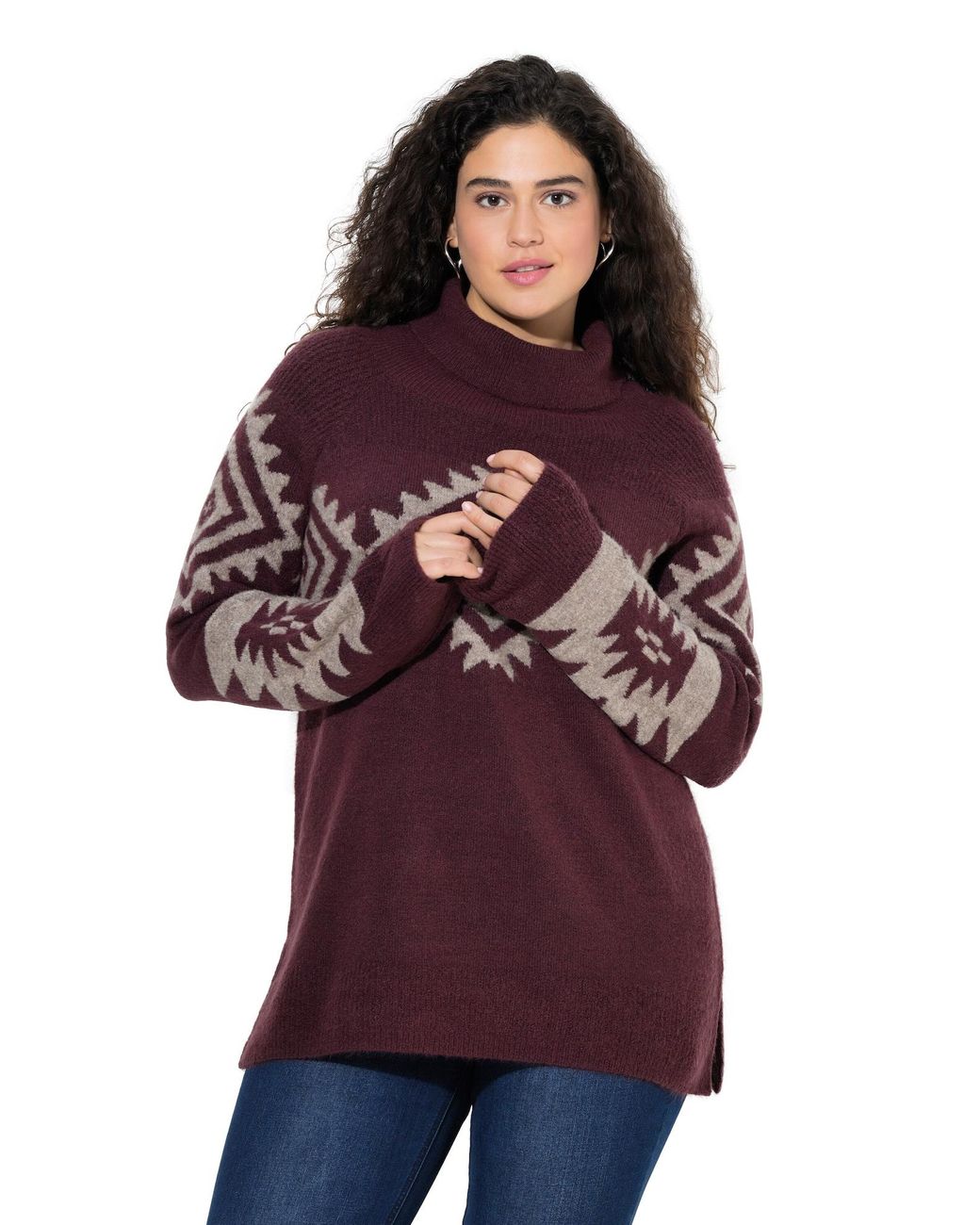 Ulla Popken Red Pullover