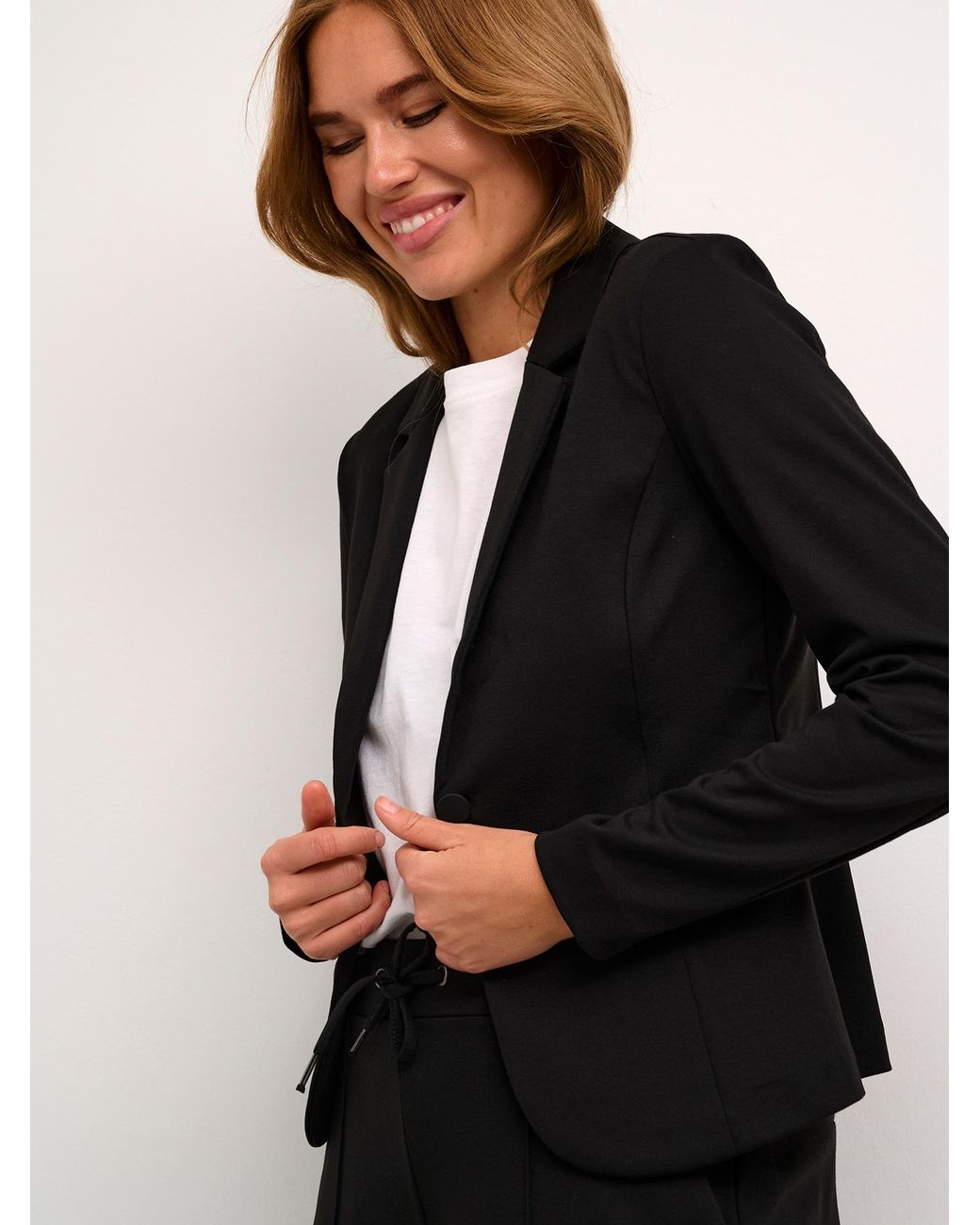 Kaffe Black Blazer Ka Jenny