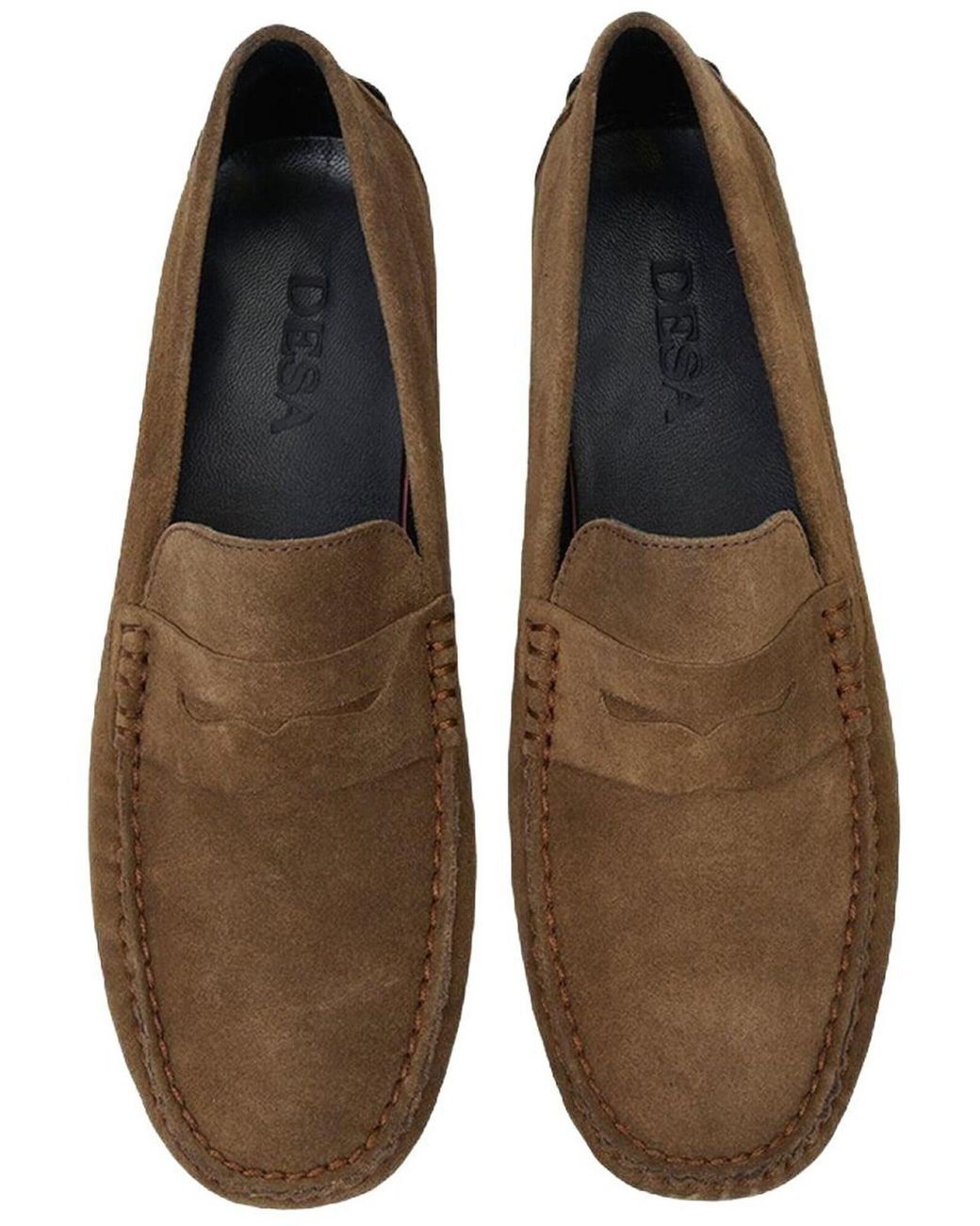 Desa Mokassin Loafer in Brown für Herren