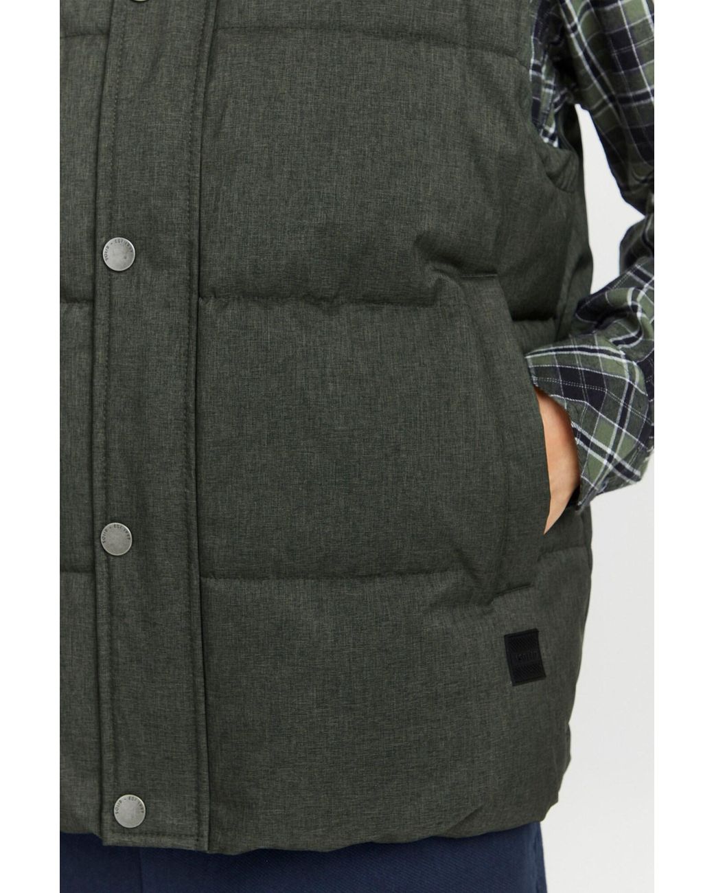 Solid Weste in Green für Herren