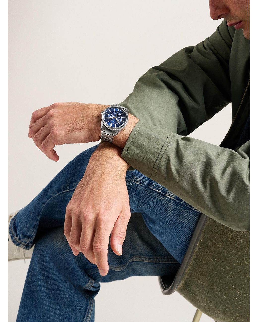 Fossil Blue Uhr Pearson