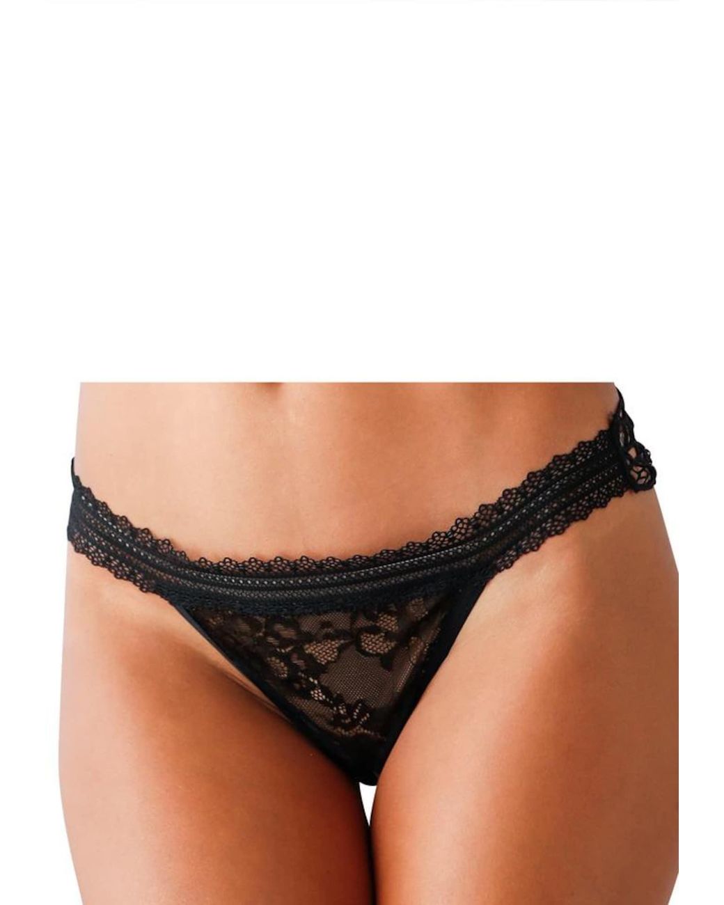 petite fleur by Lascana Gray String