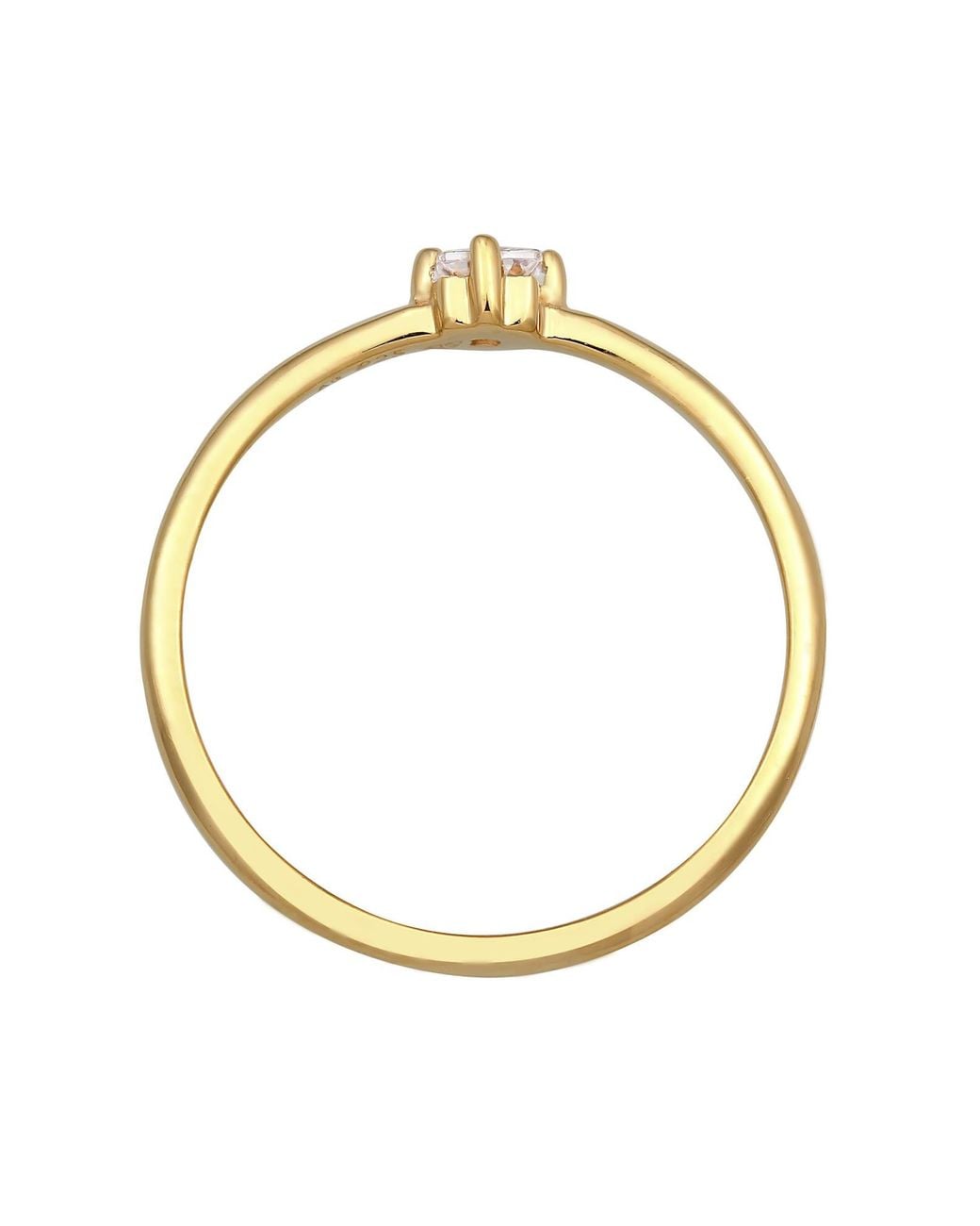 Elli Jewelry White Ring