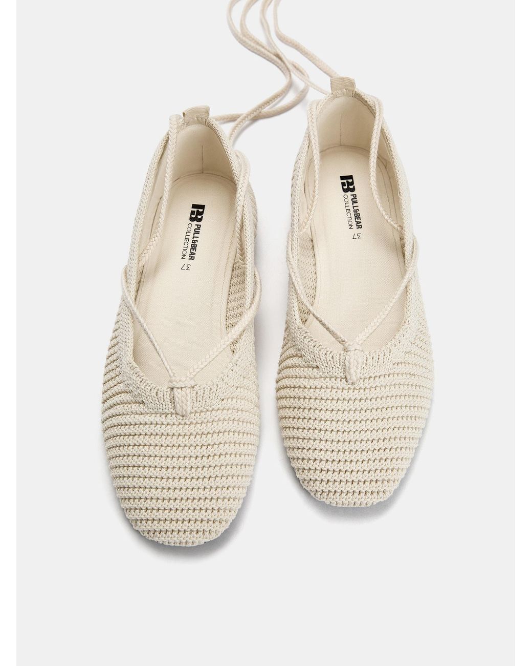 Pull&Bear Natural Ballerina
