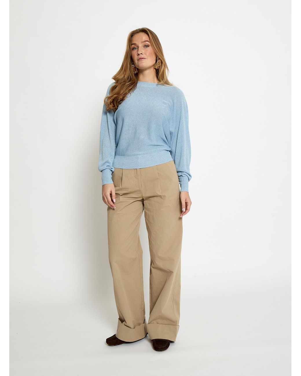 Minus Blue Pullover Dana