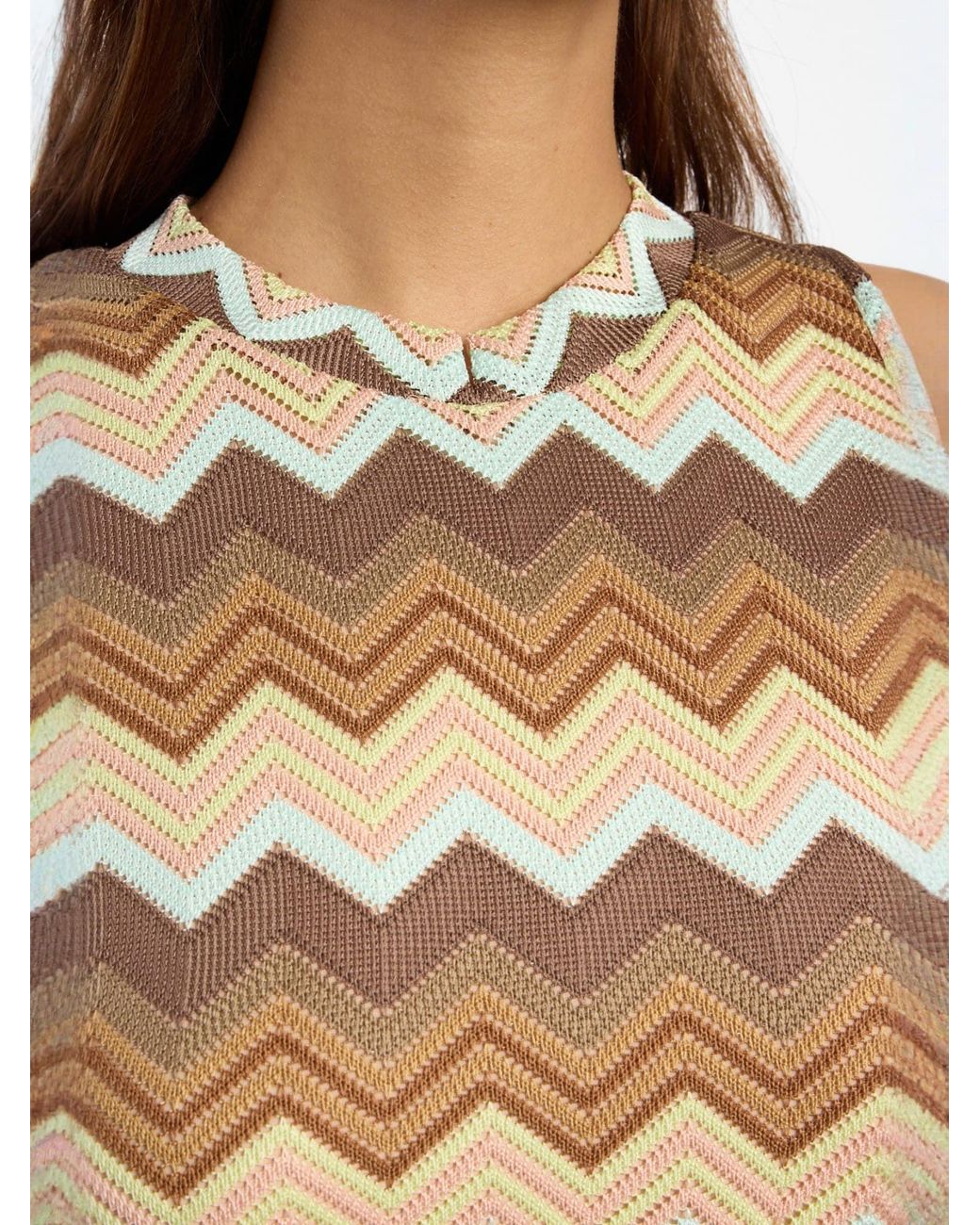 Ana Alcazar Natural Strickkleid Disan