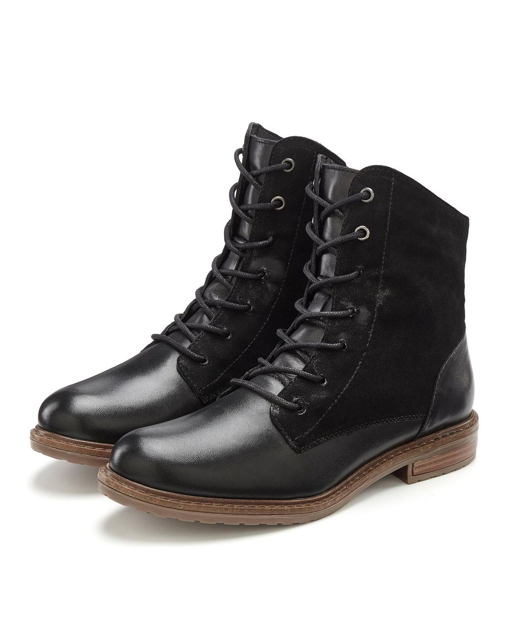 Lascana Black Schnürstiefelette