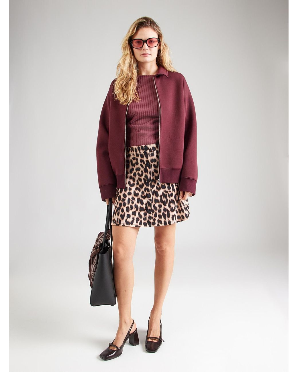 /about You Purple Pullover Ruby