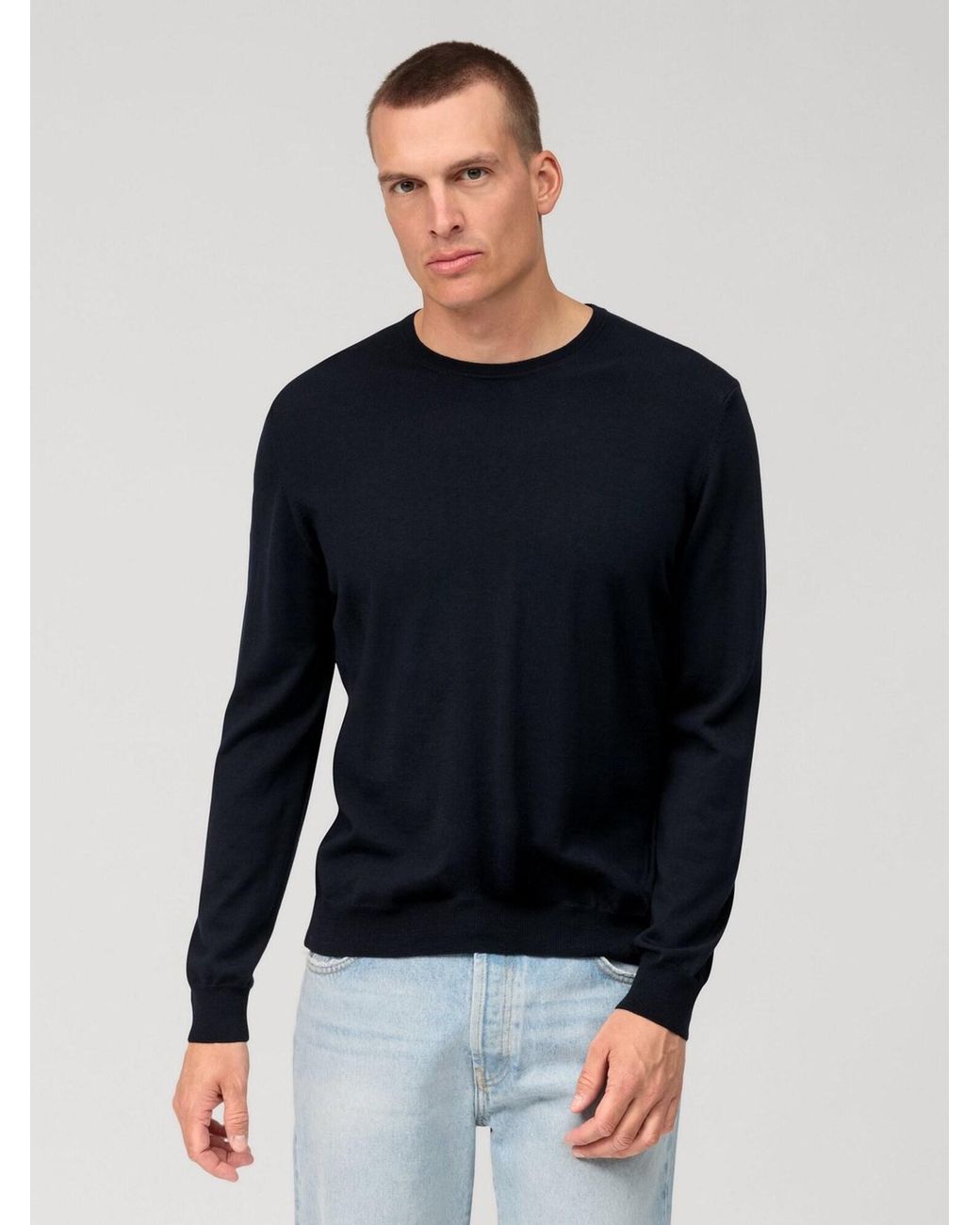 Olymp Pullover in Blue für Herren