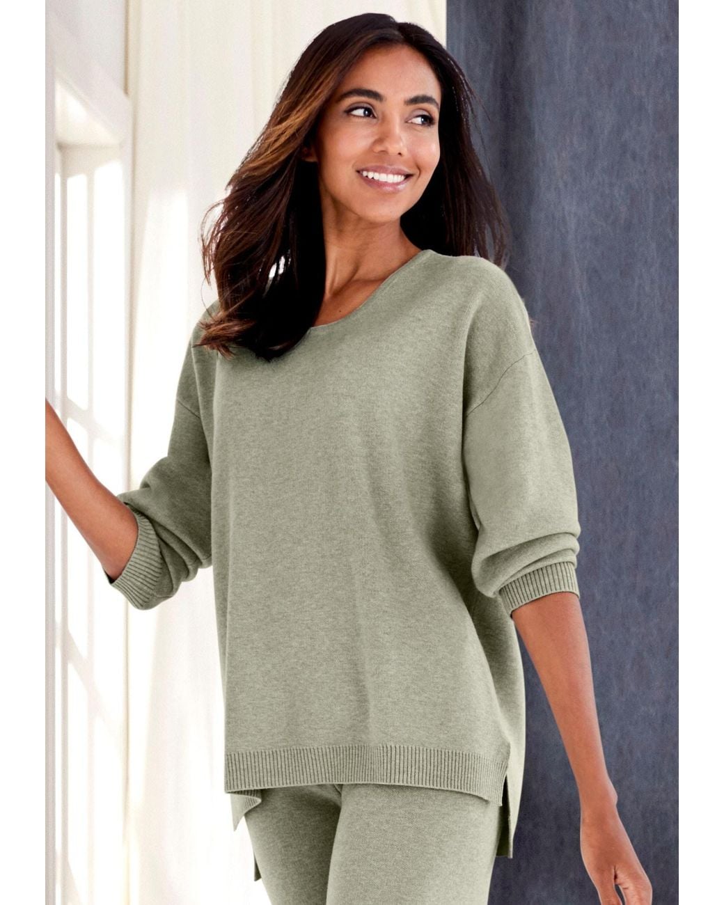 Elbsand Gray Pullover