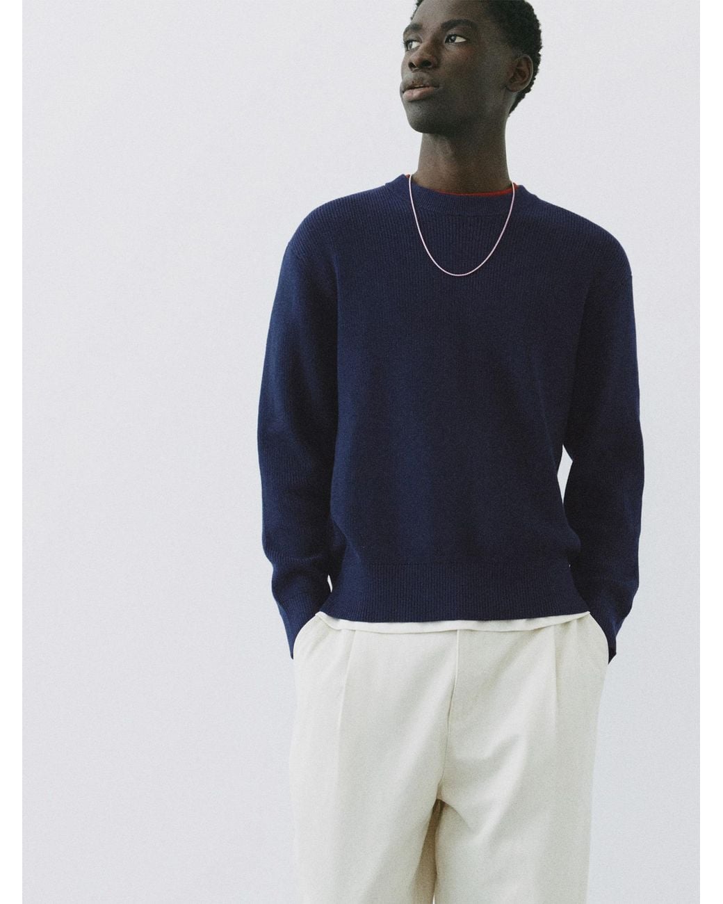 Pull&Bear Pullover in Blue für Herren