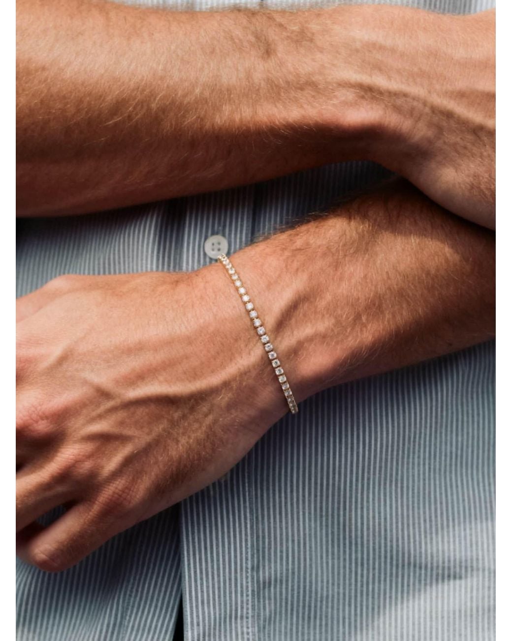 Arka Armband Dazzle in Natural für Herren