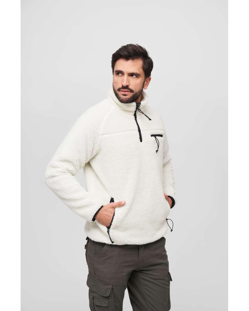 BRANDIT Pullover in Gray für Herren