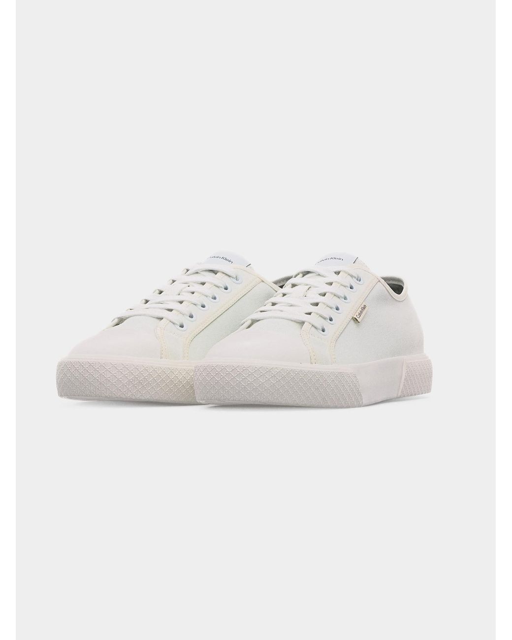 Calvin Klein Sneaker Vulcanised in White für Herren