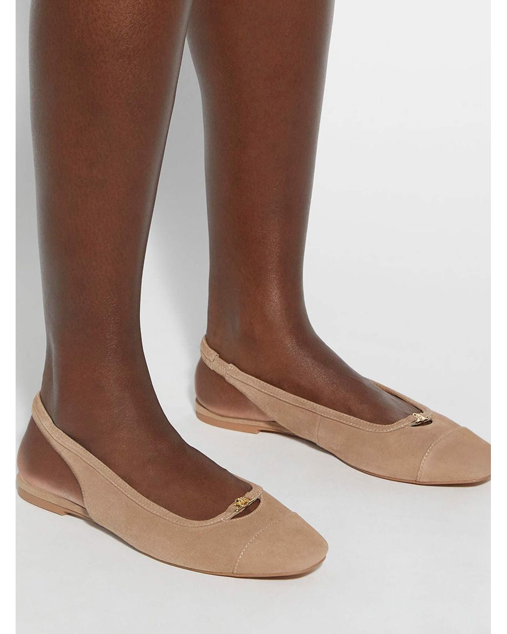 Dune Natural Ballerina