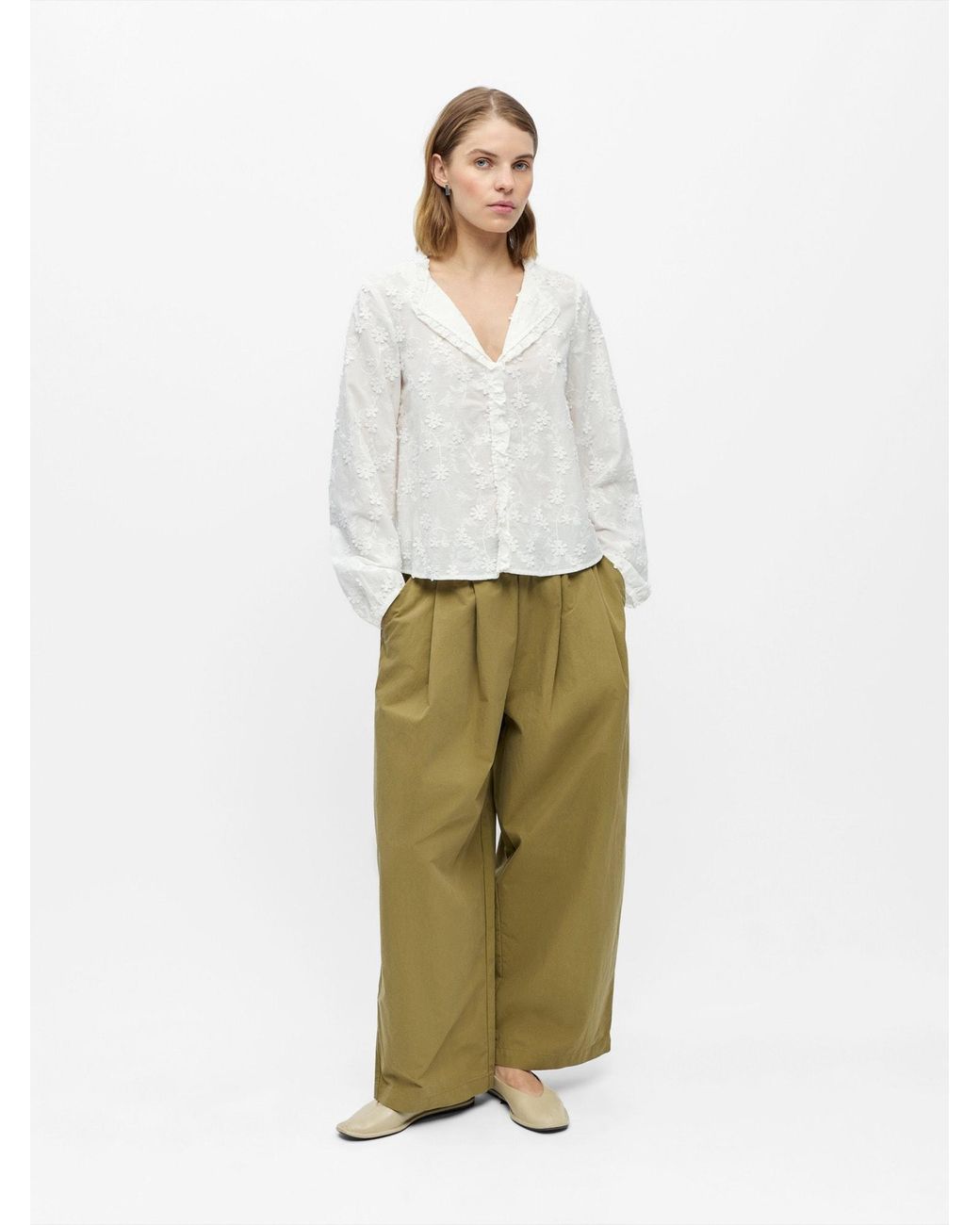 Object White Bluse Objkarli