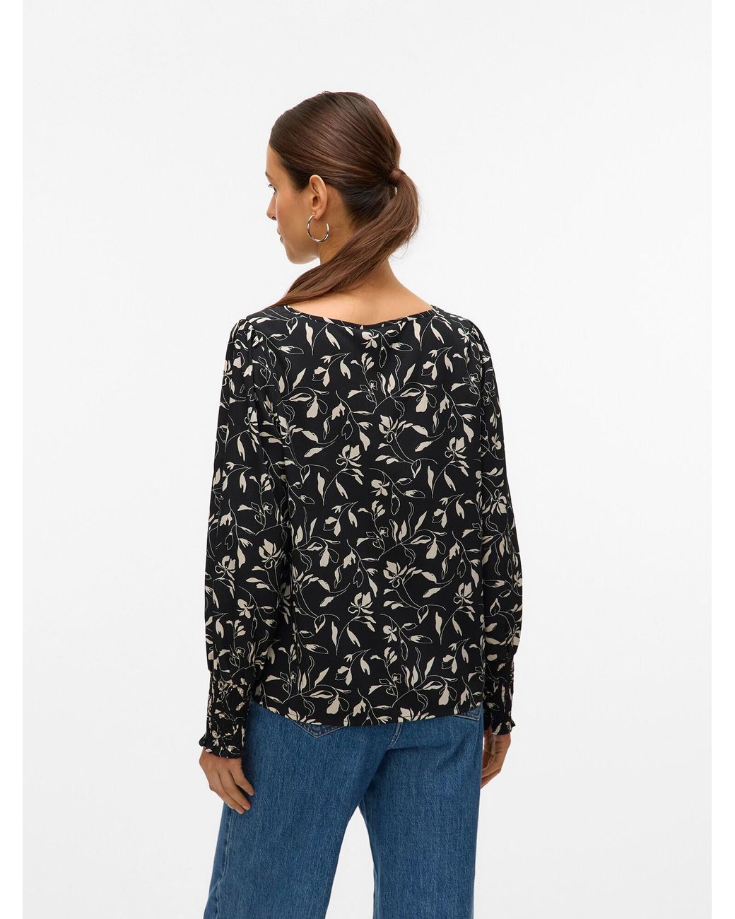 Vero Moda Black Bluse Vmlydia
