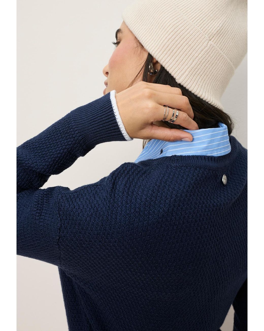 Tamaris Blue Pullover