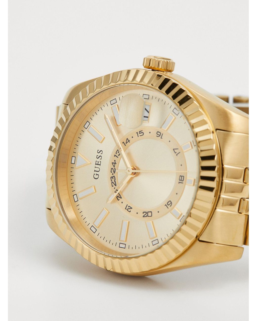 Guess Uhr Jaden in Metallic für Herren