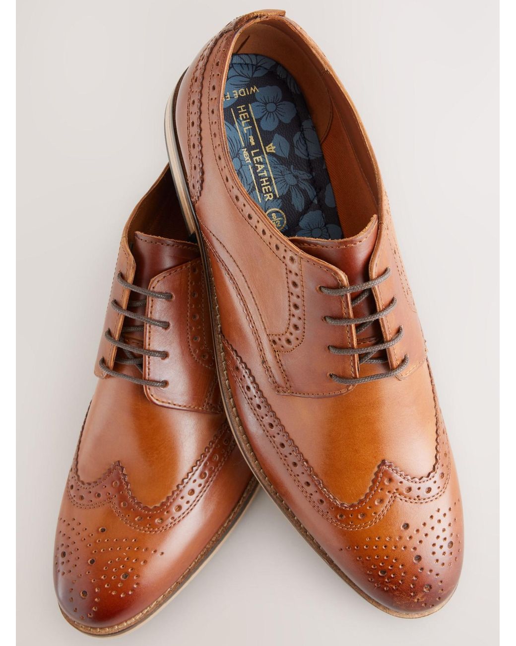 Next Schnürschuh Budapester in Brown für Herren