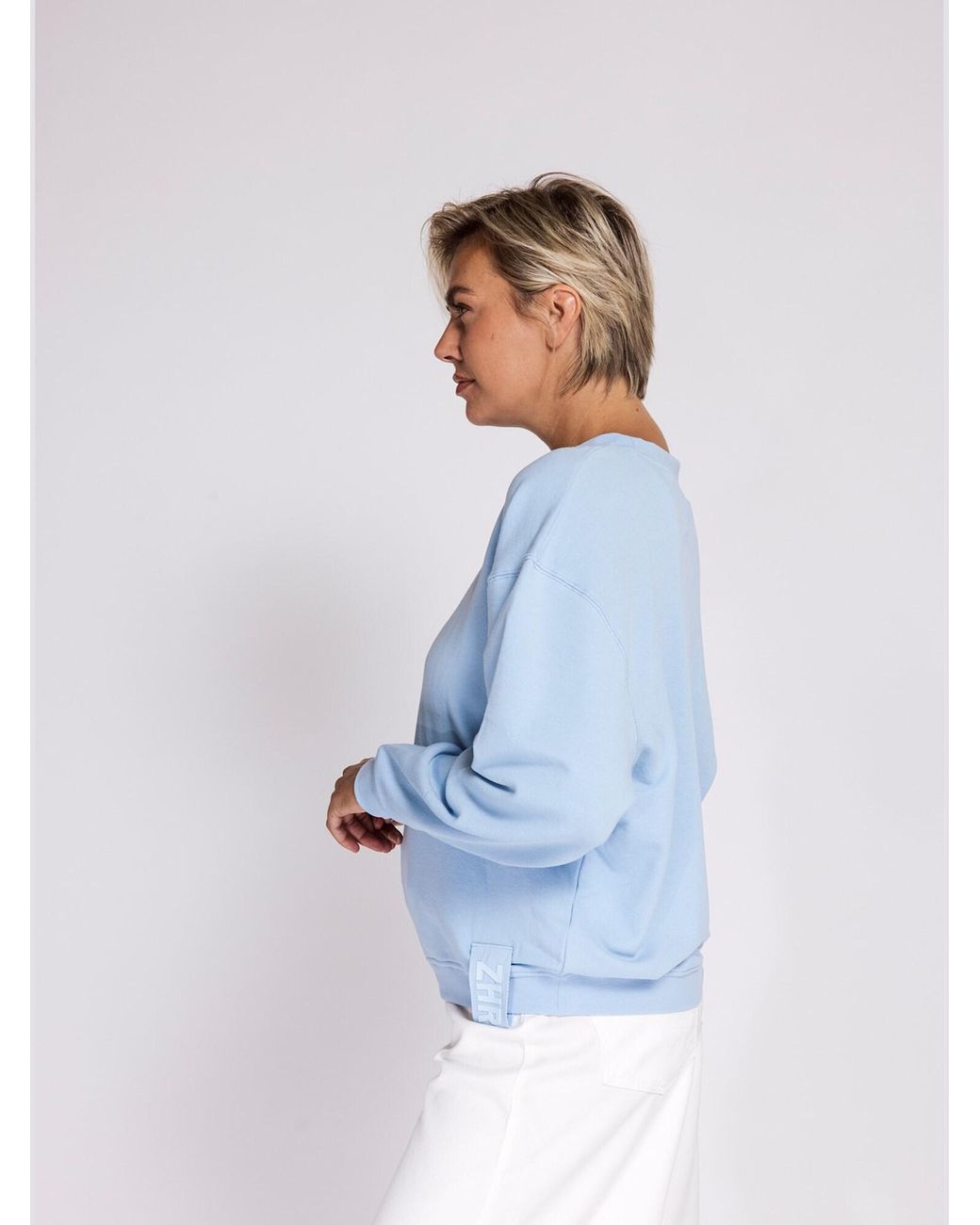 Zhrill Blue Sweatshirt Zhseraphina