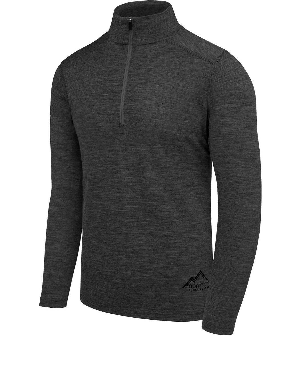 normani Base Layer Canberra in Black für Herren
