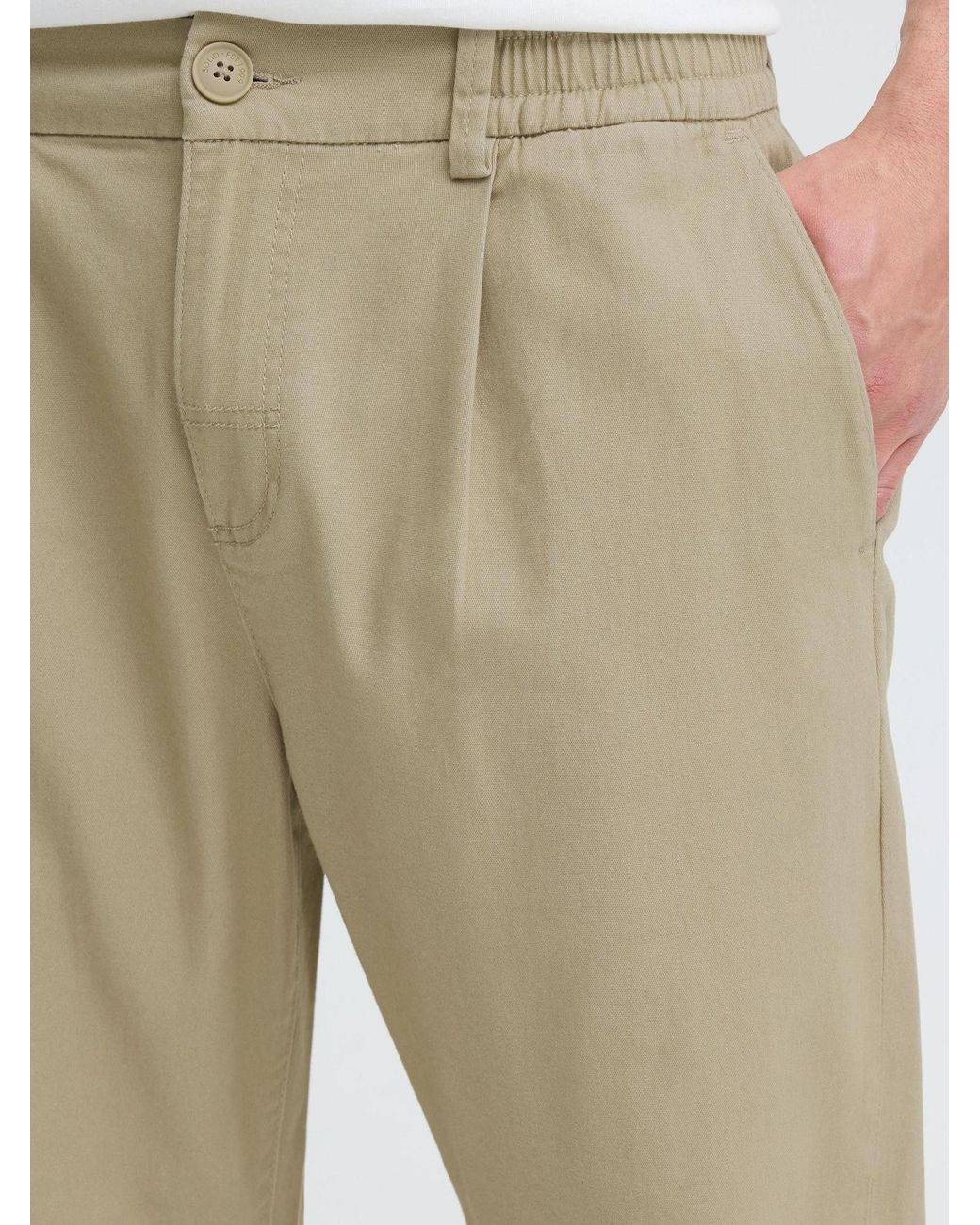 Solid Chinohose Sdmohan Stretch in Natural für Herren