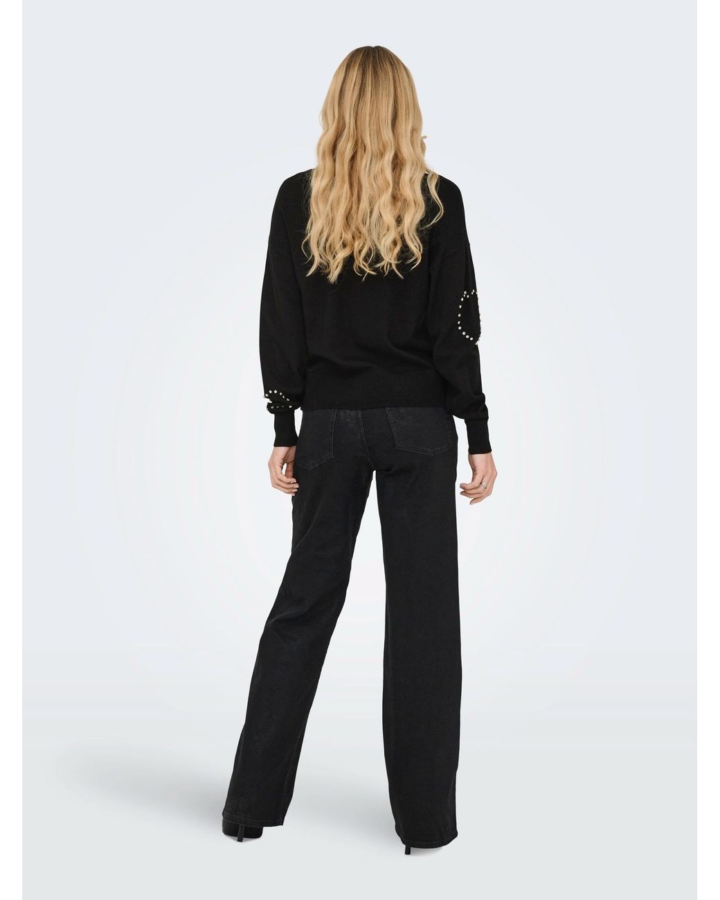 ONLY Black Pullover Onlbee