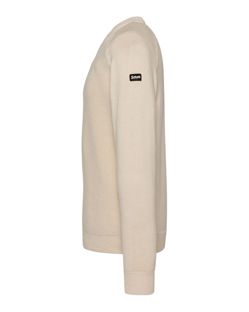 Schott Nyc Pullover in Natural für Herren