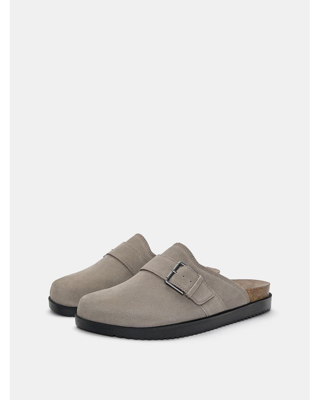 Pull&Bear Clogs in Brown für Herren