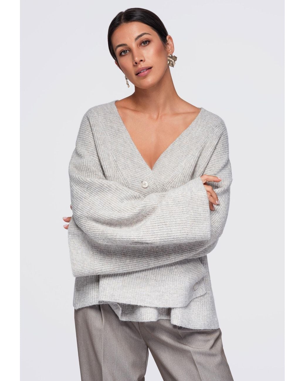 Ombre Gray Pullover