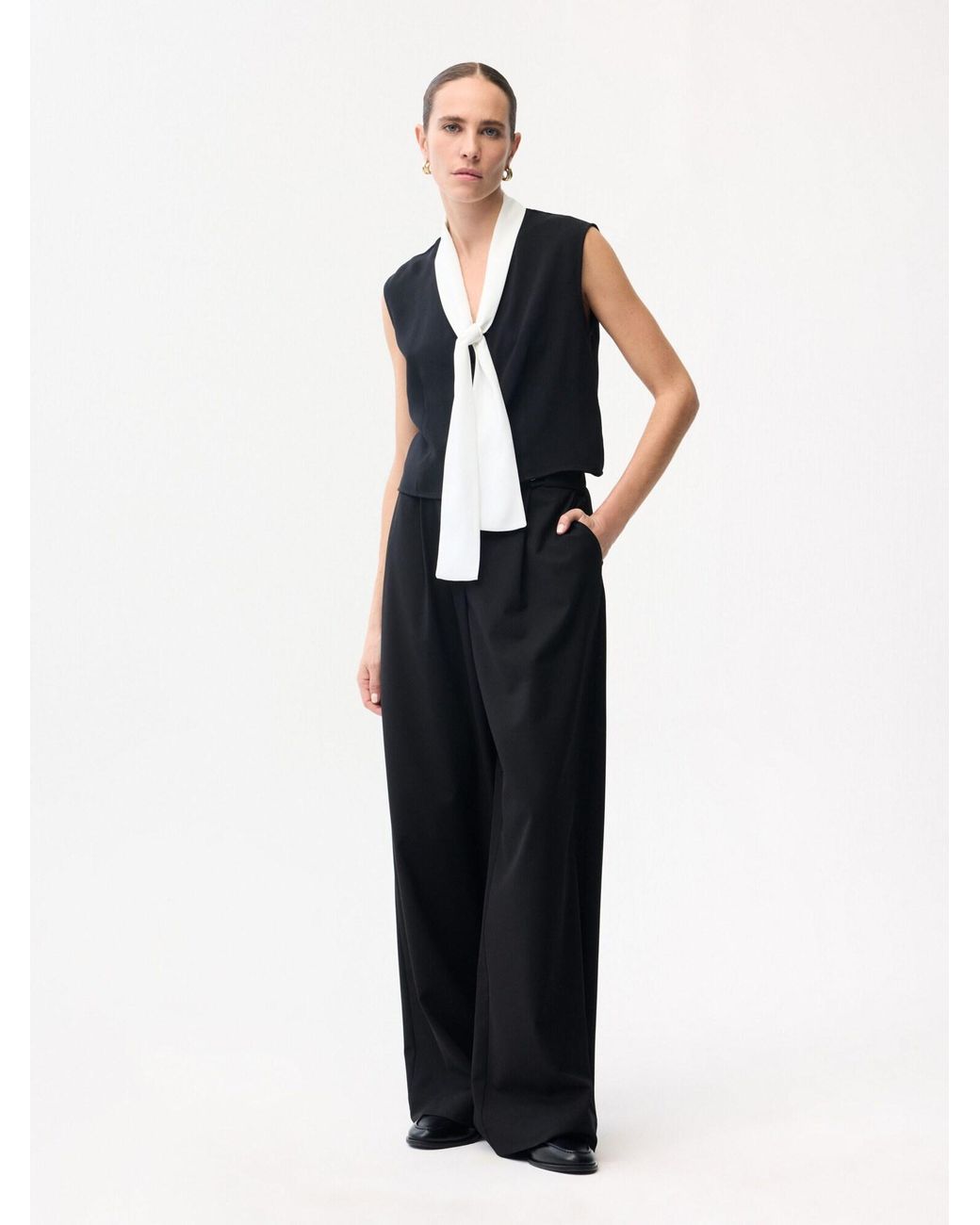 ADL Black Bluse