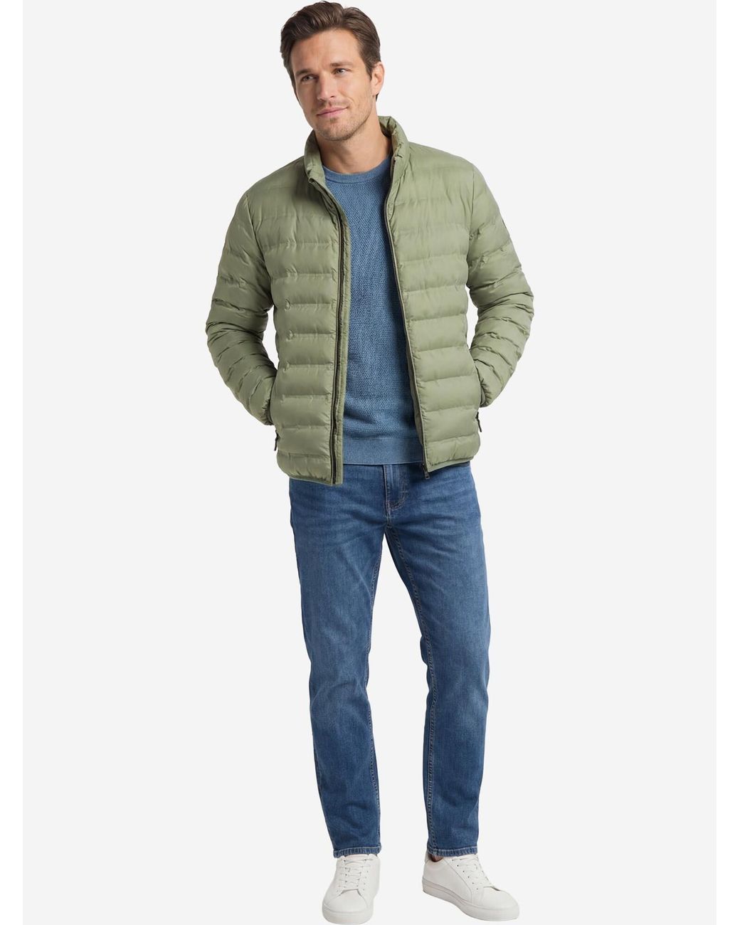 Redmond Übergangsjacke Basic in Green für Herren