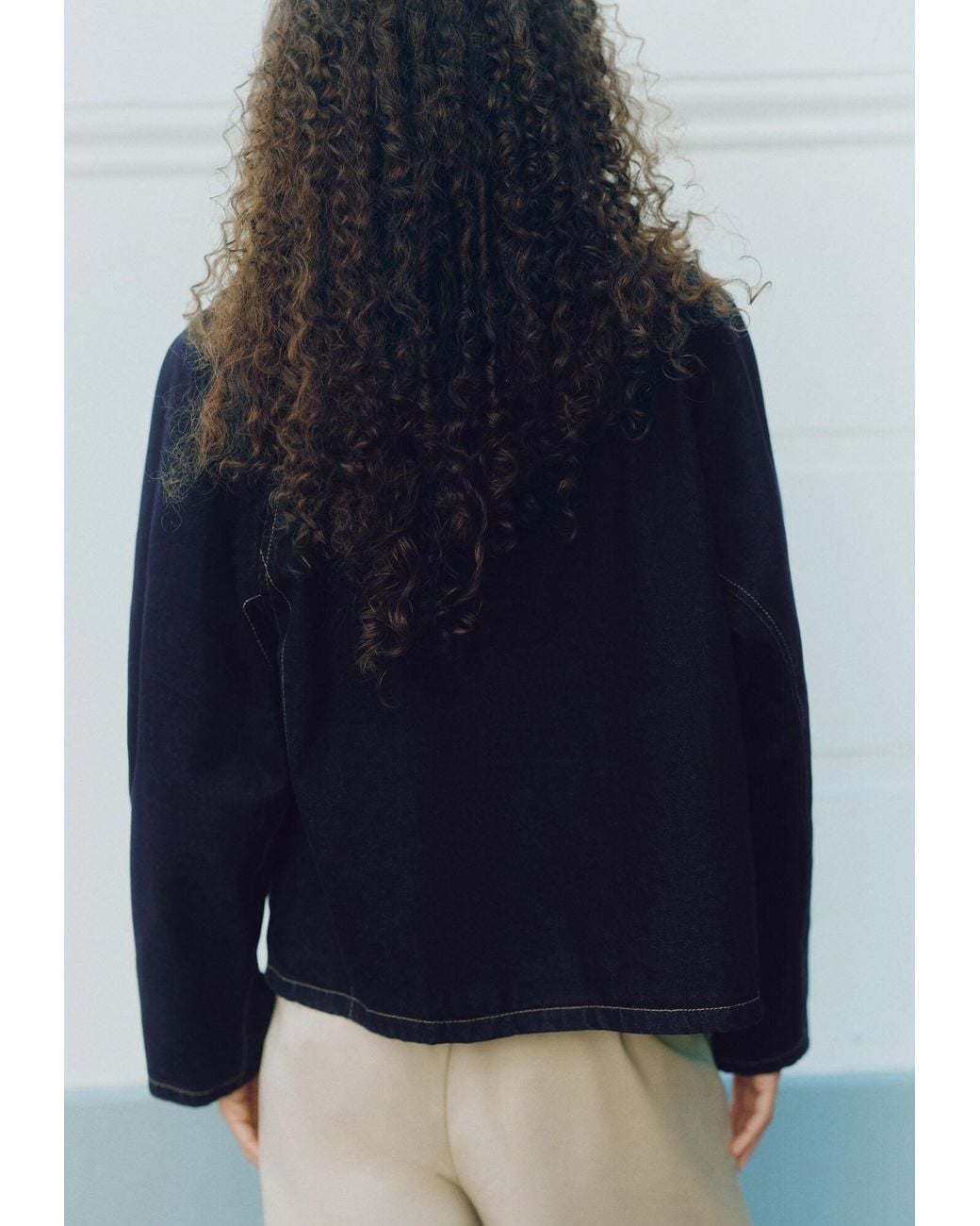 Pull&Bear Blue Jacke Pacific