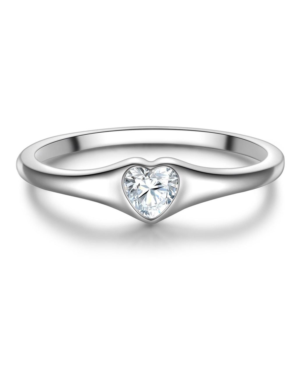 Trilani White Ring