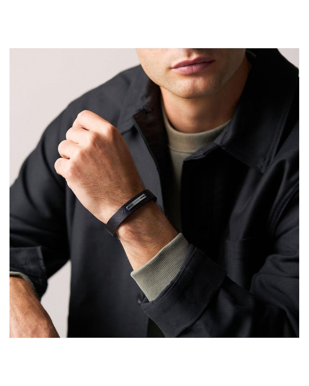 Fossil Black Armband Machine