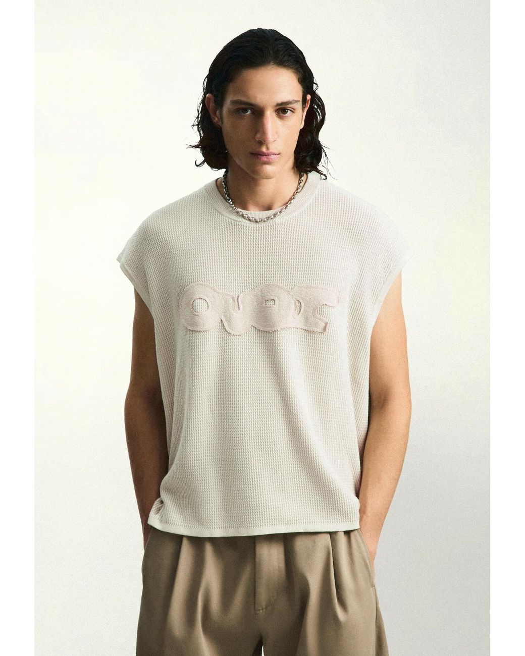 Bershka Pullover in White für Herren