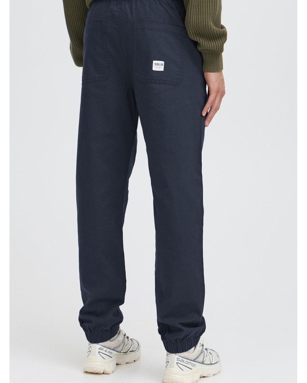 Solid Hose Cai in Blue für Herren