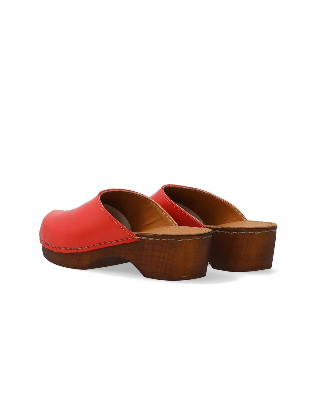 Venezia Red Clogs