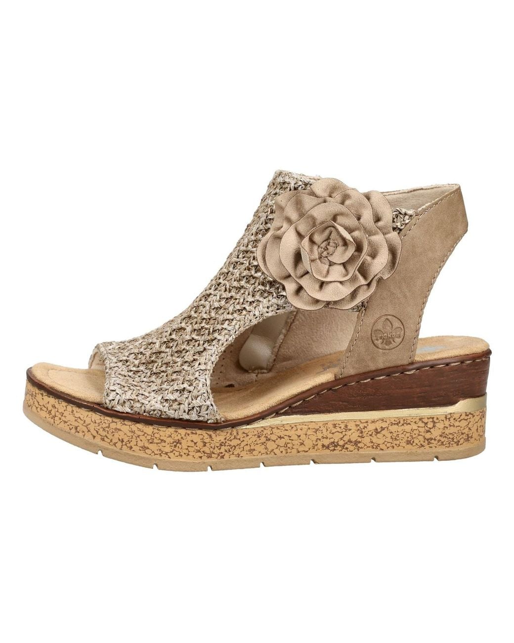 Rieker Natural Sandale