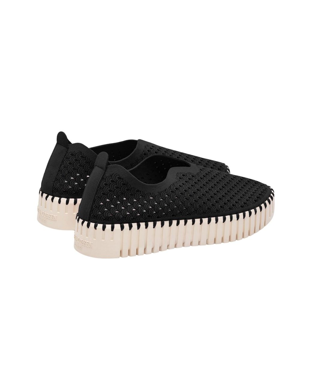 Ilse Jacobsen Black Slip On Tulip