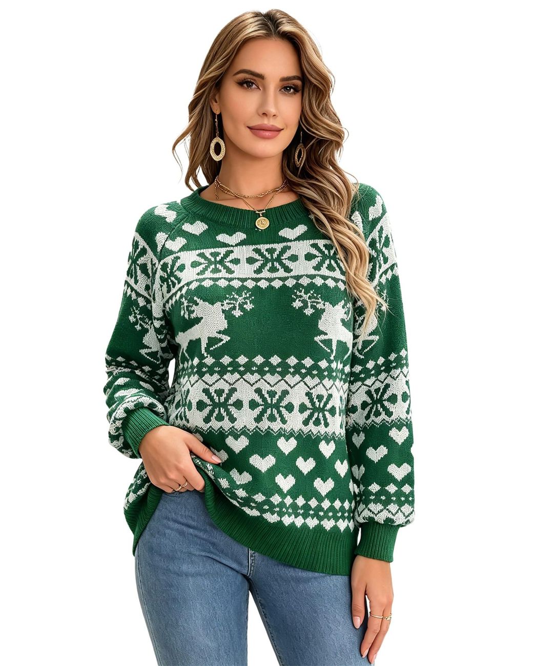 KoJooin Green Pullover