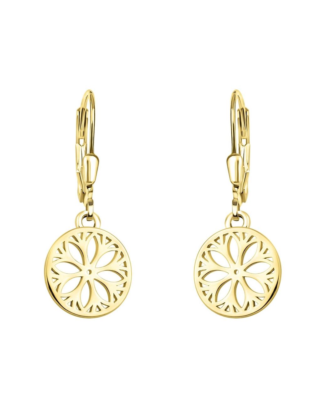 Sofia Milani Metallic Ohrringe Flower Circle
