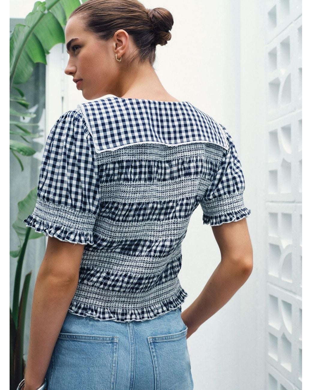 Next Blue Bluse