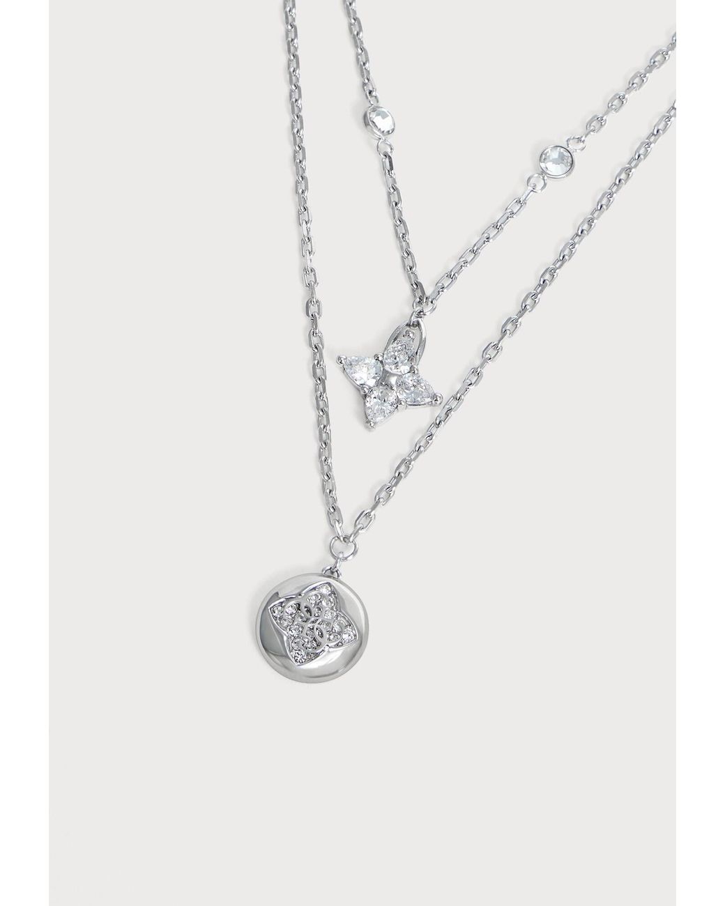 Guess White Kette Bloom