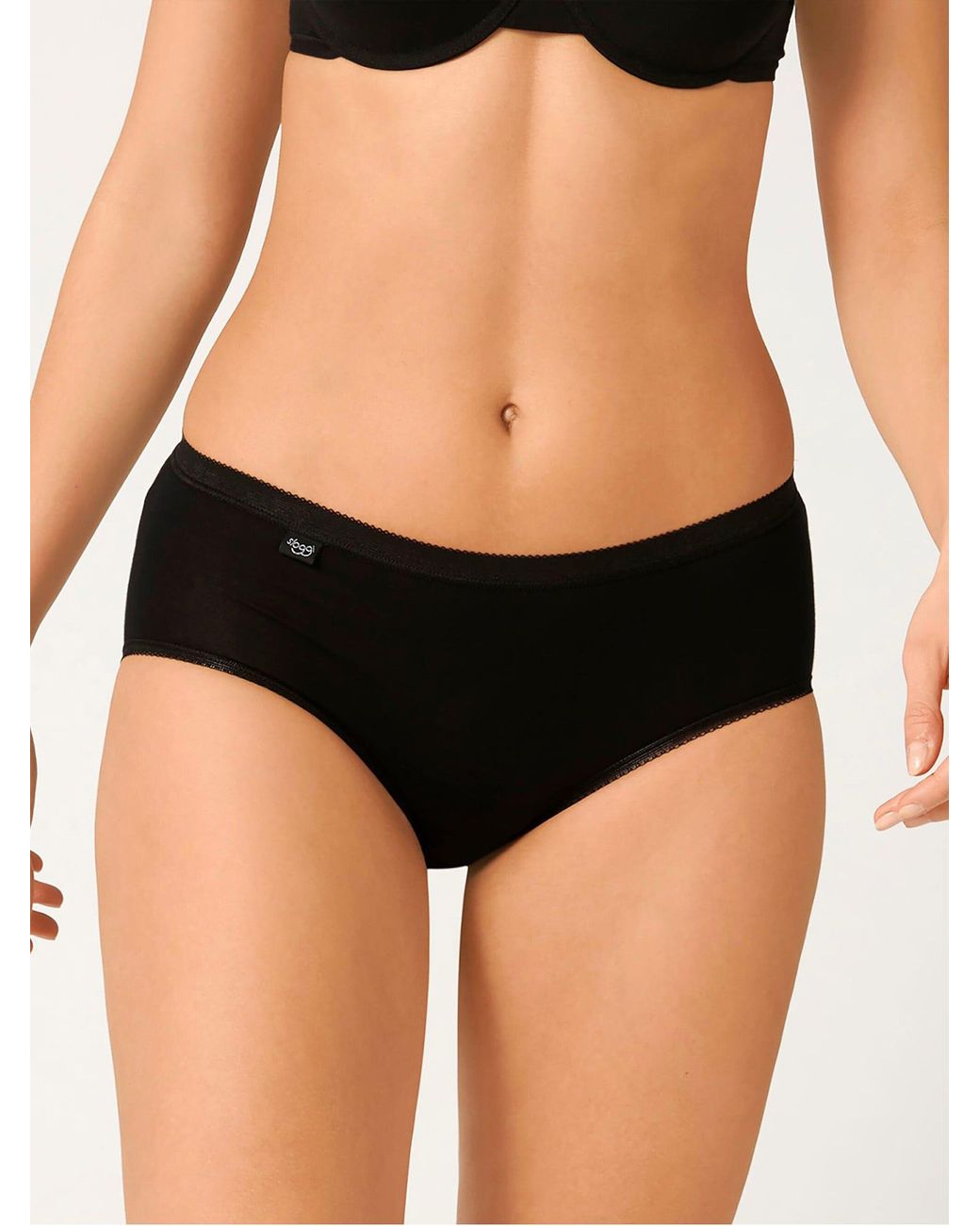 Sloggi Black Midislip Basic